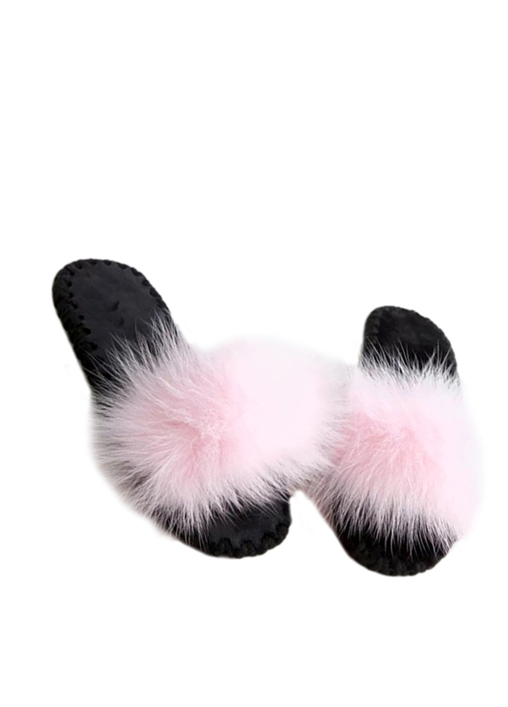 Розовые тапочки Family с мехом