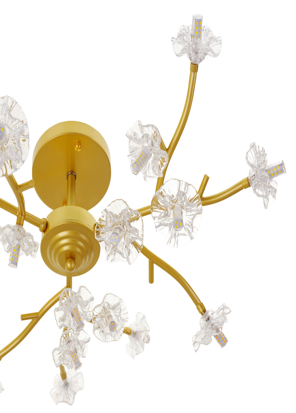 Потолочная люстра на 18 лампочек BR-01 616C/18 G4 G Brille (247373805)