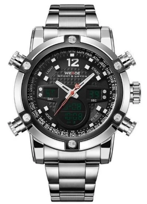 Чоловічі Годинники Big Style кварцові класичні, спортивні Weide (226691306)