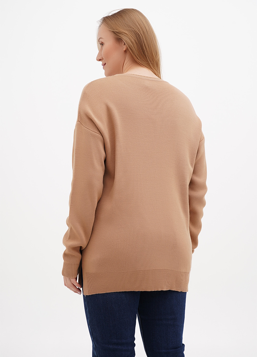 Бежевый демисезонный джемпер джемпер Naturallove