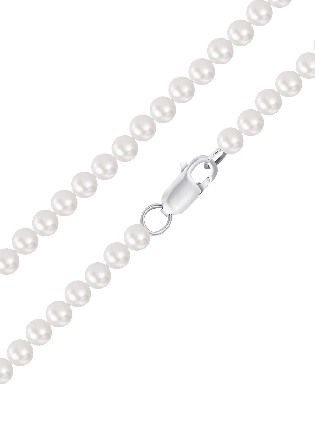 Жемчужные бусы серебро 925 Світ Прикрас (251303053)