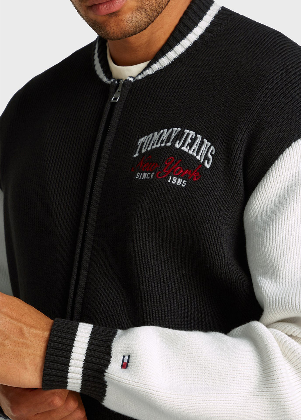 Бомбер Tommy Jeans бейсбольный на молнии (344509042)