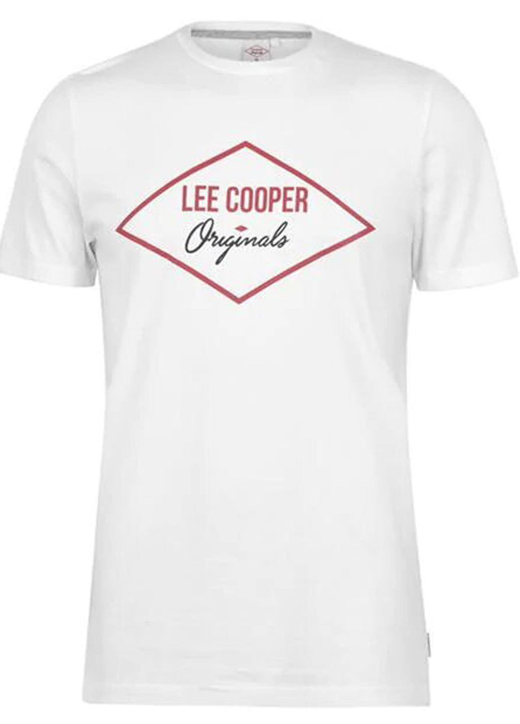 Біла футболка Lee Cooper