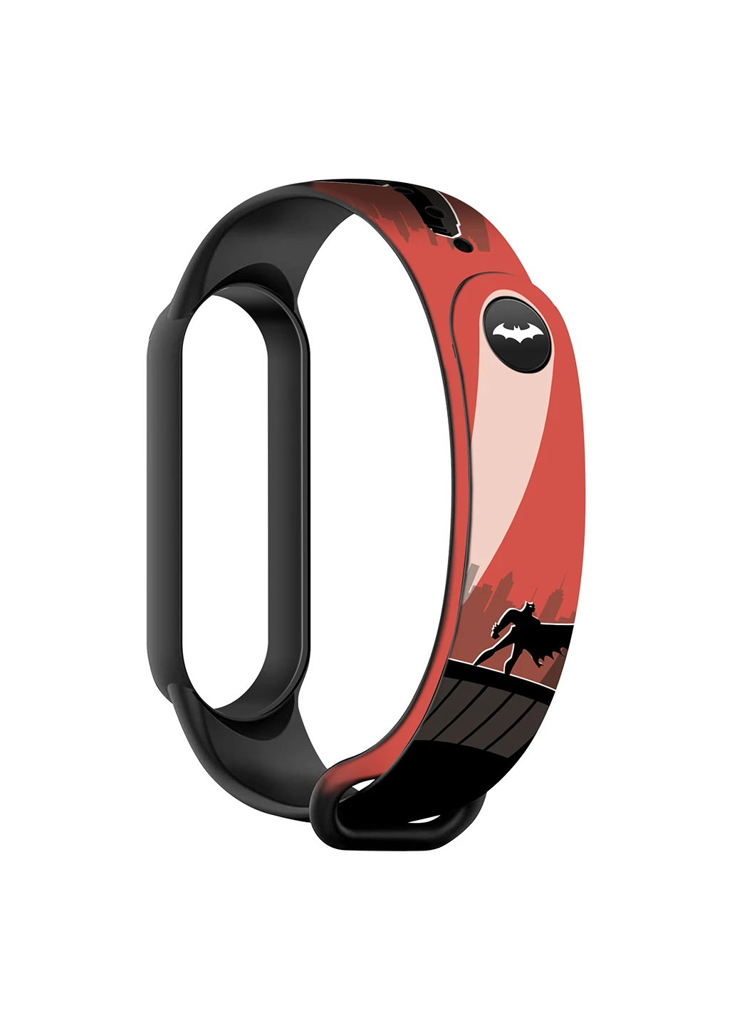 Ремінець Black (ARM59264) ArmorStandart Superhero для Xiaomi Mi Band 6/5 Bat siluet (238135747)