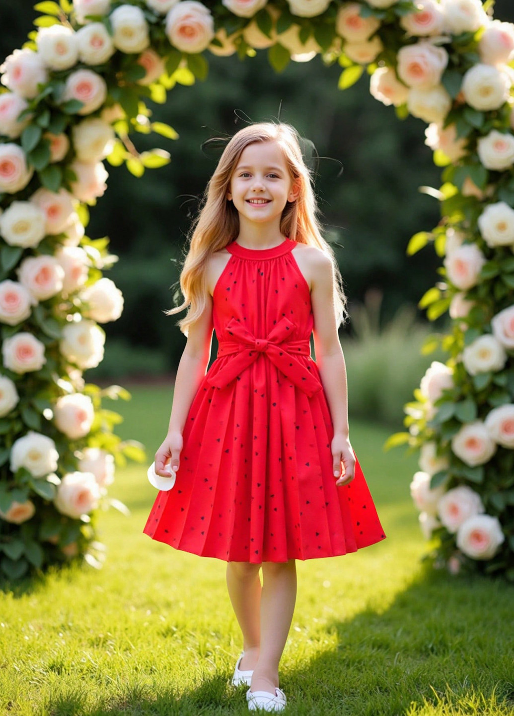 Красное платье SHEIN (365770153)