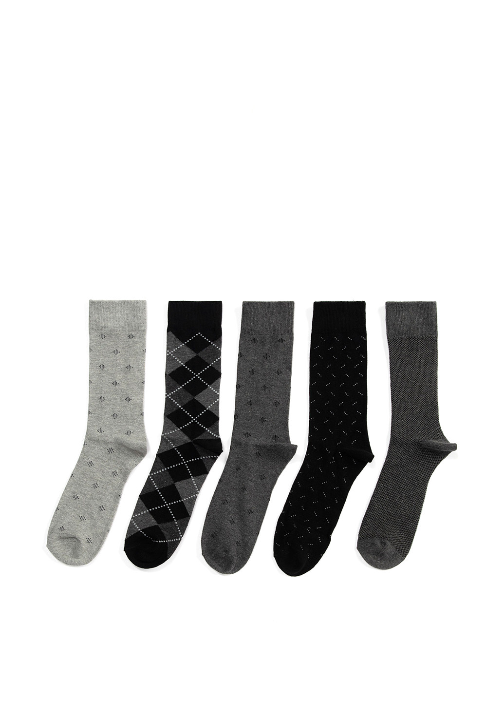 Шкарпетки(3шт) DeFacto графітові повсякденні