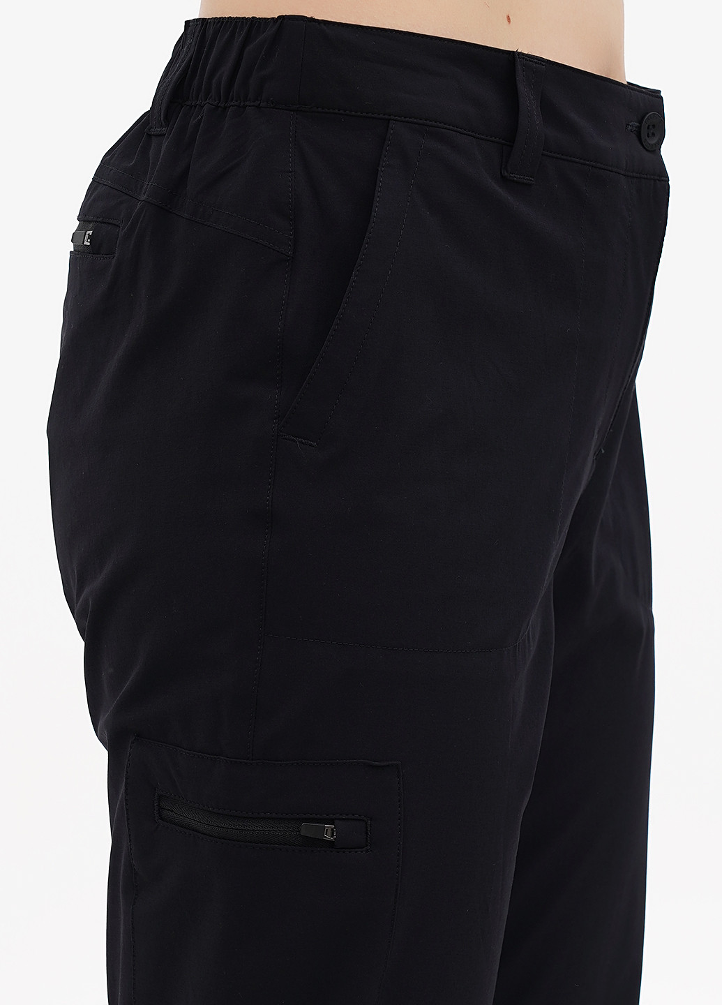 Черные кэжуал демисезонные карго брюки Talbots
