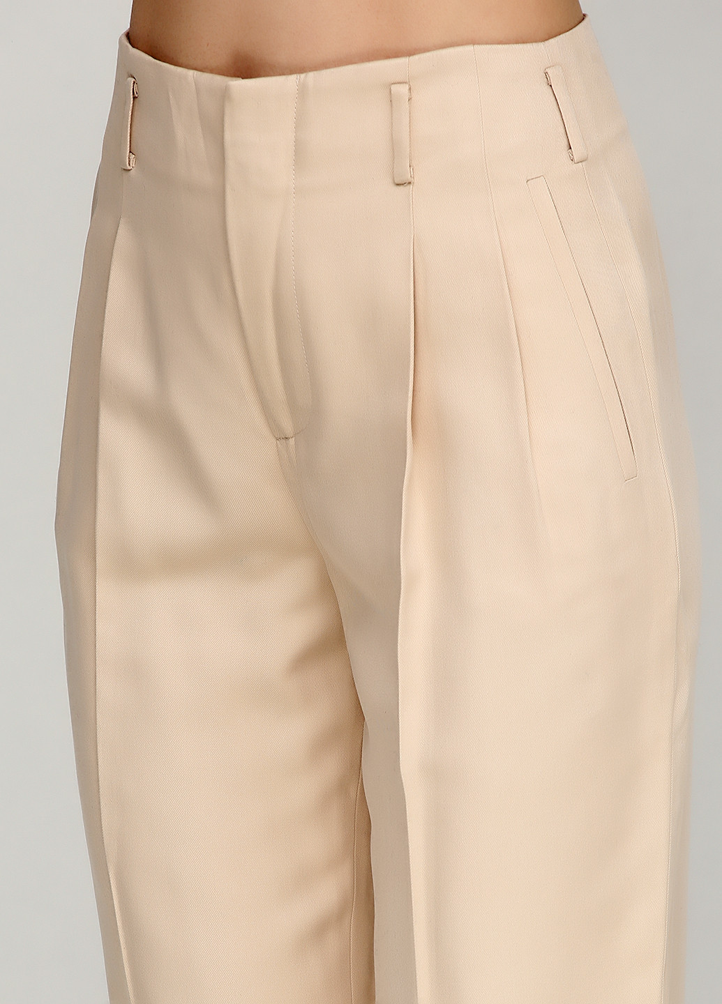 Молочные кэжуал демисезонные палаццо брюки Ralph Lauren