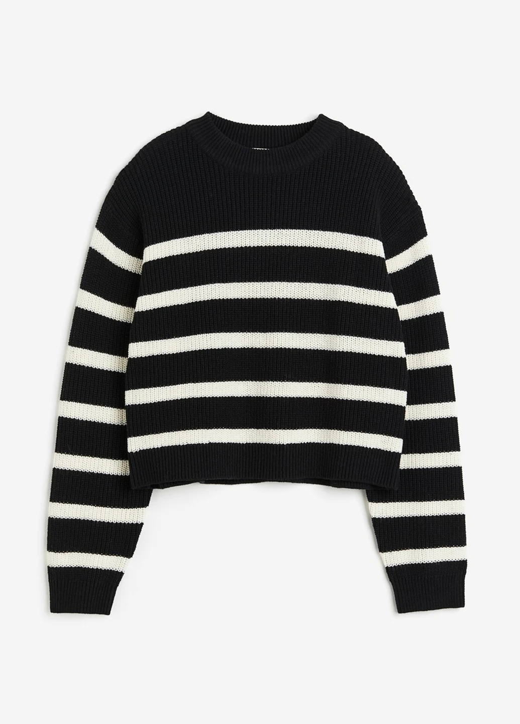 Черно-белый демисезонный джемпер джемпер H&M