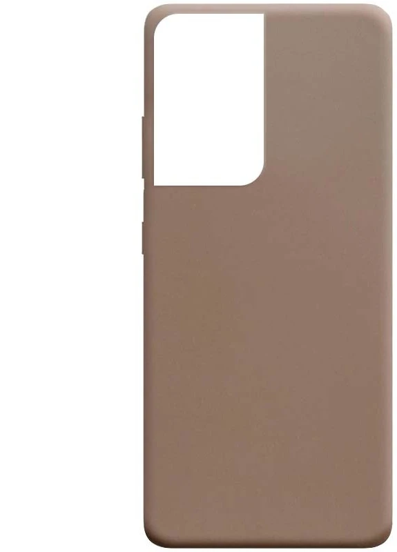 Силіконовий чохол Candy для Samsung Galaxy S21 Ultra Коричневий (is_00000041909_9) Epik (238479943)