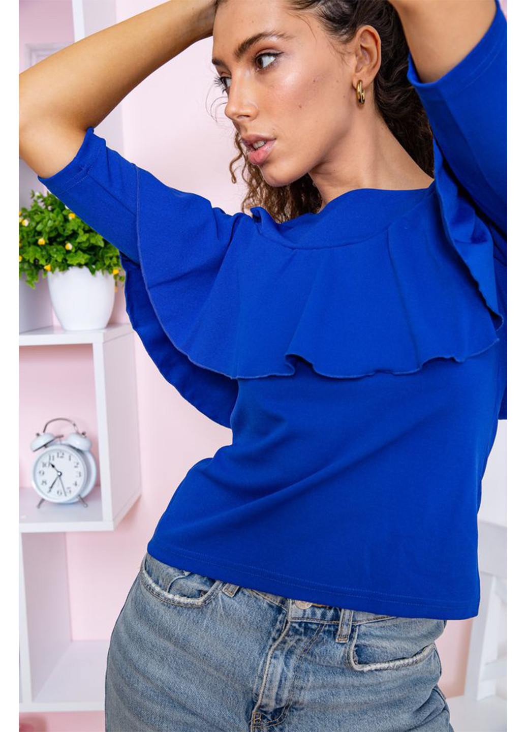 Синяя демисезонная блуза Ager