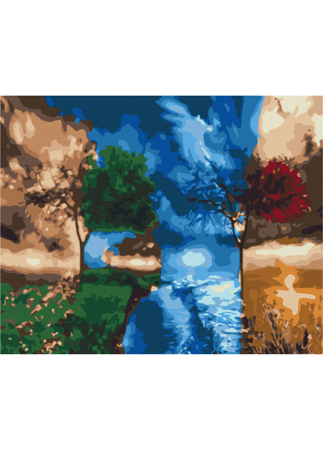 Картина по номерам "Времена года" 40х50 см Brushme (216134844)