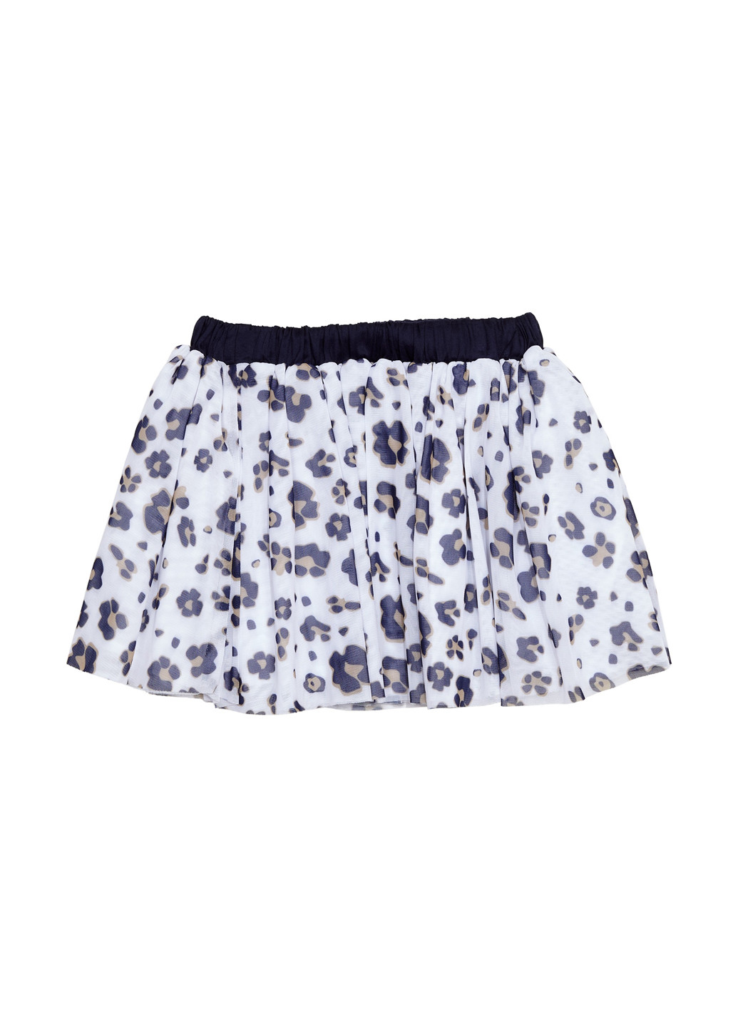 Белая кэжуал цветочной расцветки юбка Chicco клешированная