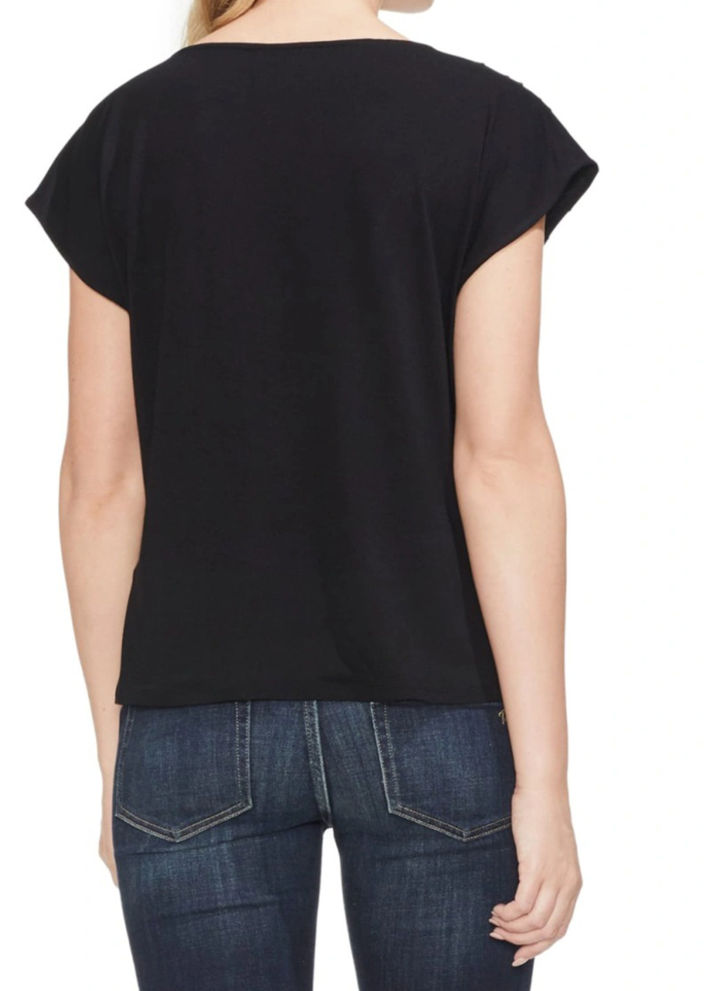 Чёрная блуза Vince Camuto