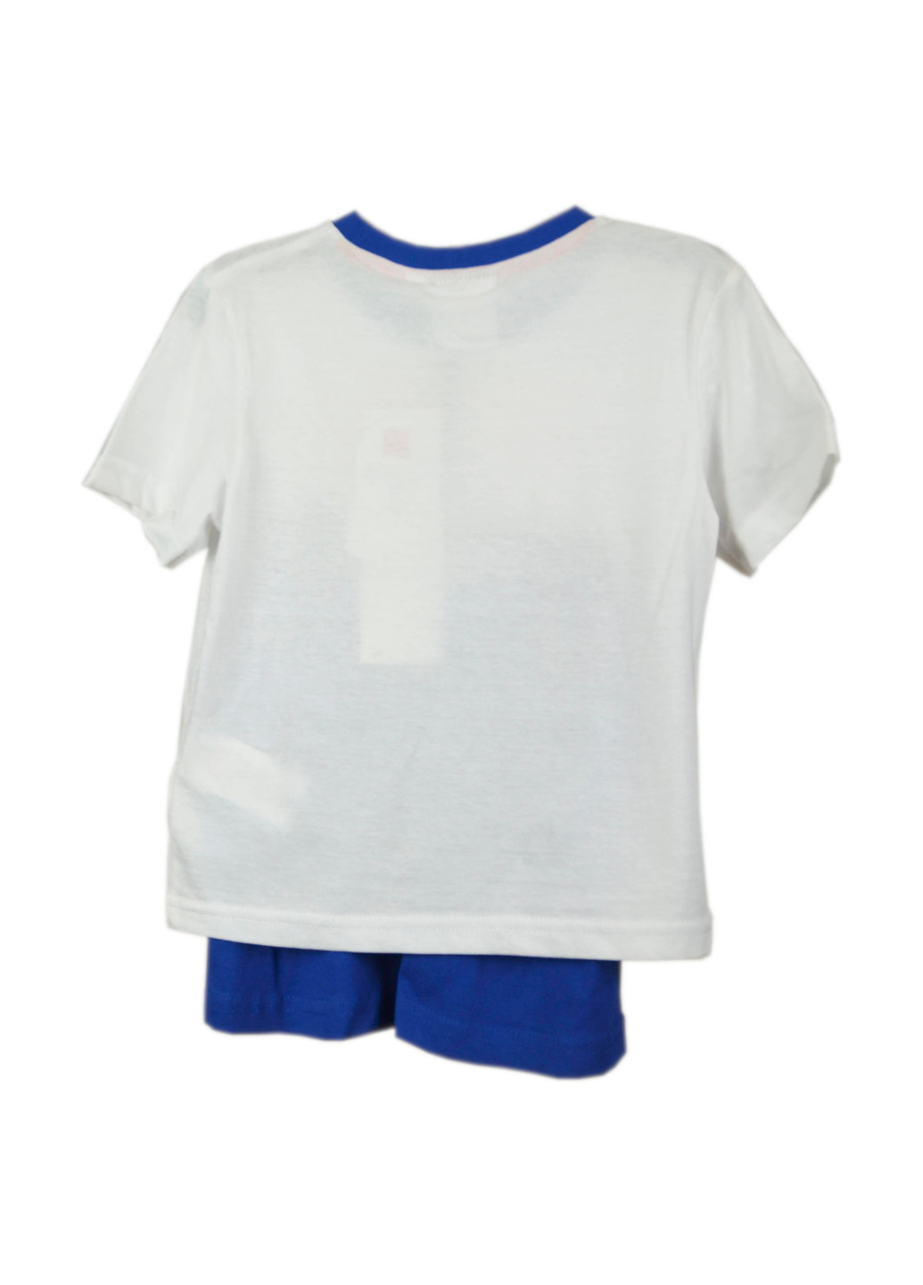 Белый летний комплект (футболка, шорты) Minions