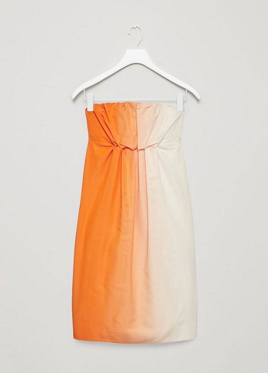 Комбинированное кэжуал платье Cos градиентное ("омбре")