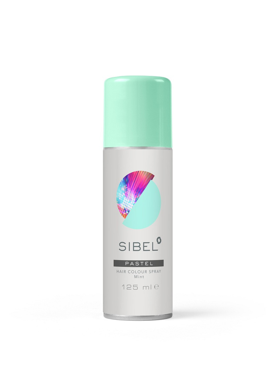 Спрей-краска для волосся пастельна м'ята 125 мл Hair Colour Spray Sibel PASTEL (254702278)