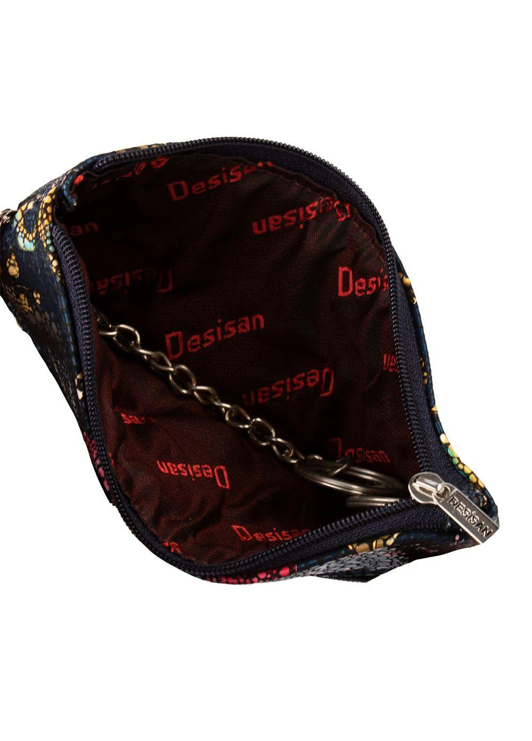 Женская кожаная ключница 7х16х1 см Desisan (250097061)