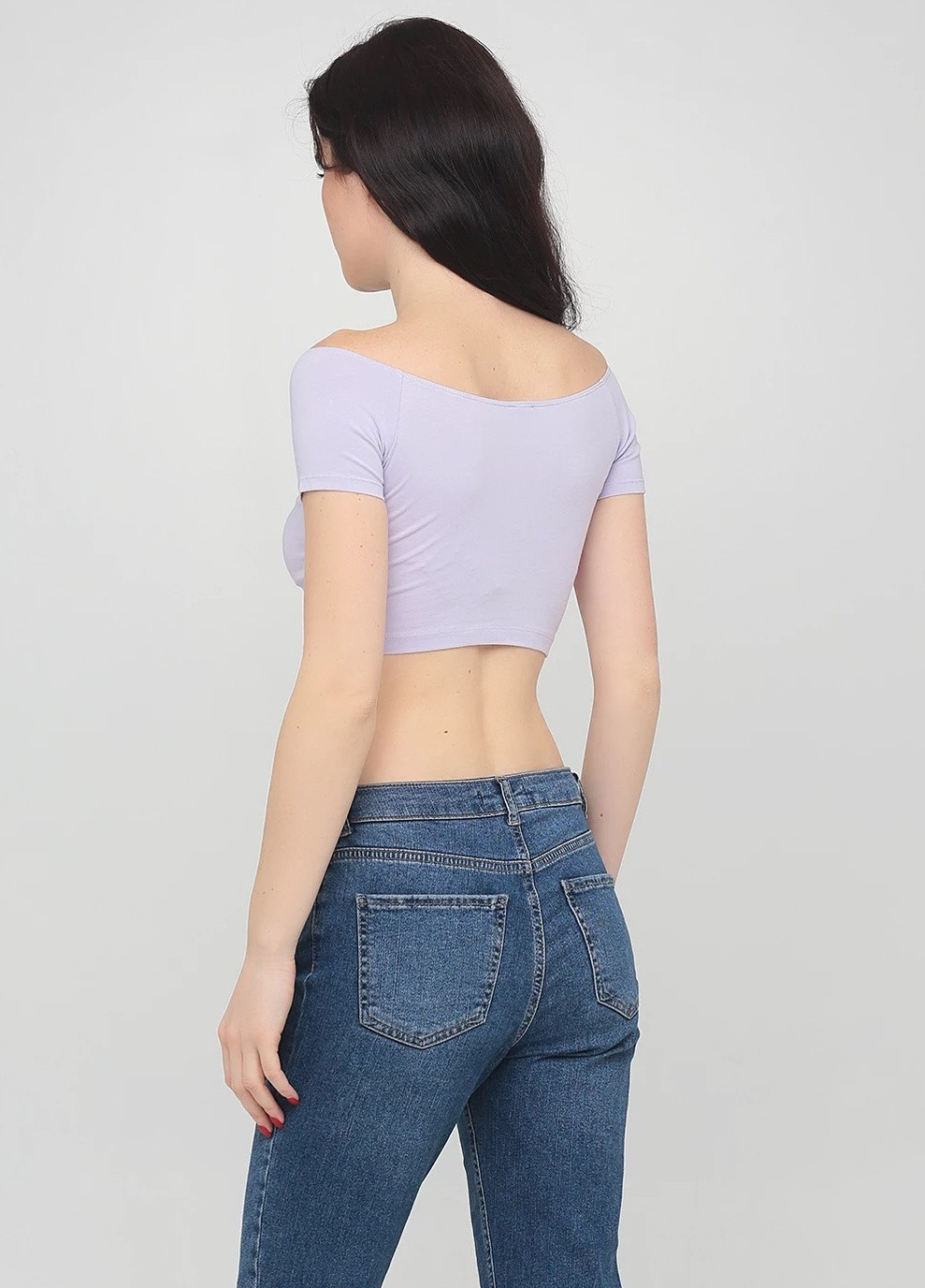 Топ однотонный кэжуал Asos (253564004)