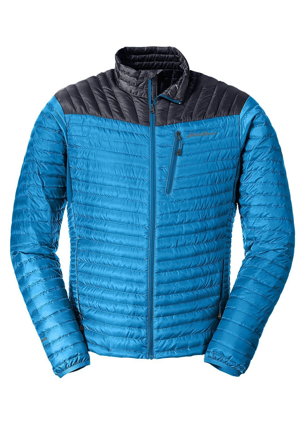 Синий зимний Пуховик Eddie Bauer