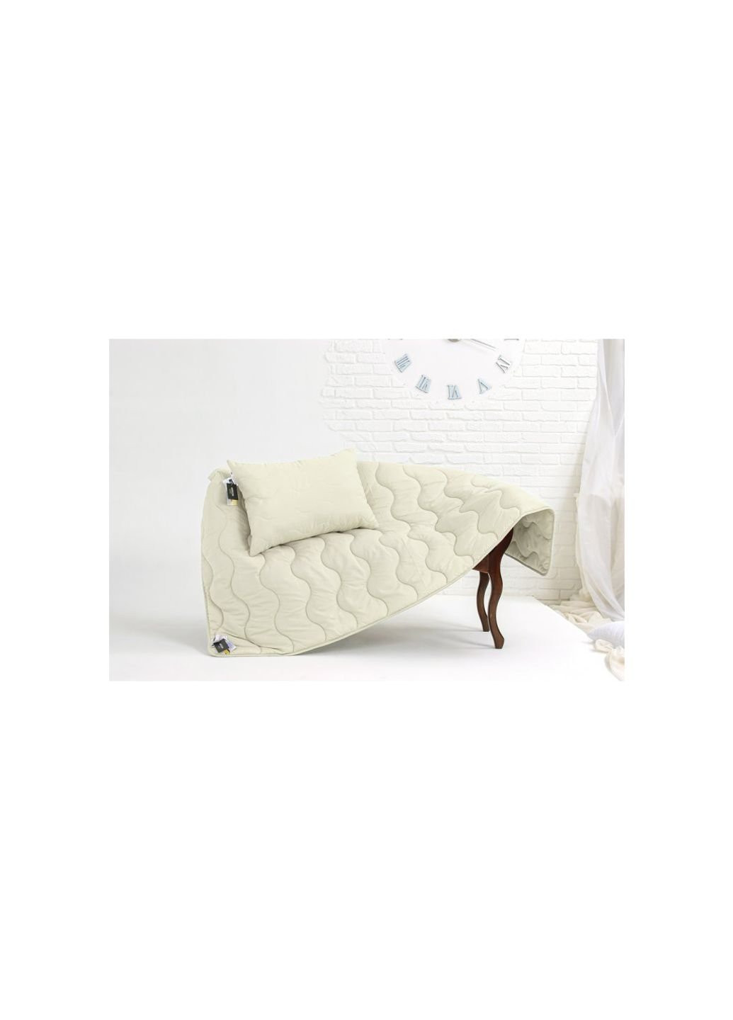 Одеяло антиалергенное Eco-Soft 1650 Eco Light Creamy 220х240 (2200002648134) Mirson (254072114)