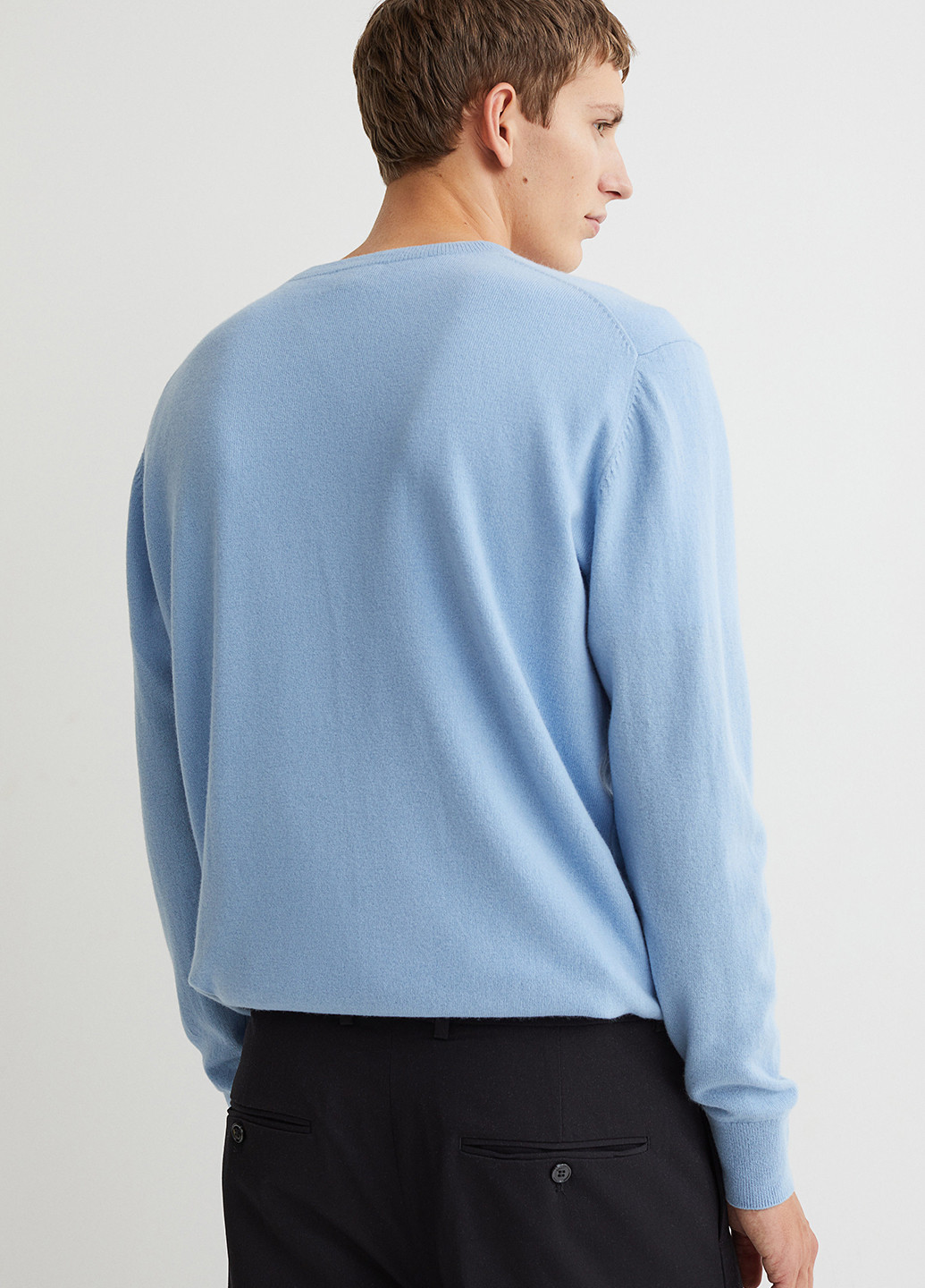 Блакитний демісезонний светр джемпер H&M