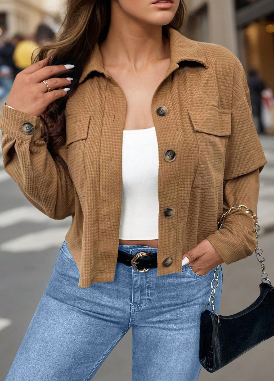 Куртка-сорочка SHEIN (333365630)