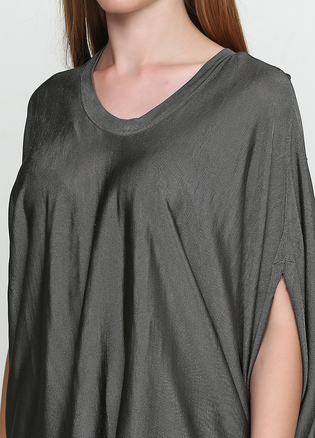 Оливкова (хакі) демісезонна блуза Cos
