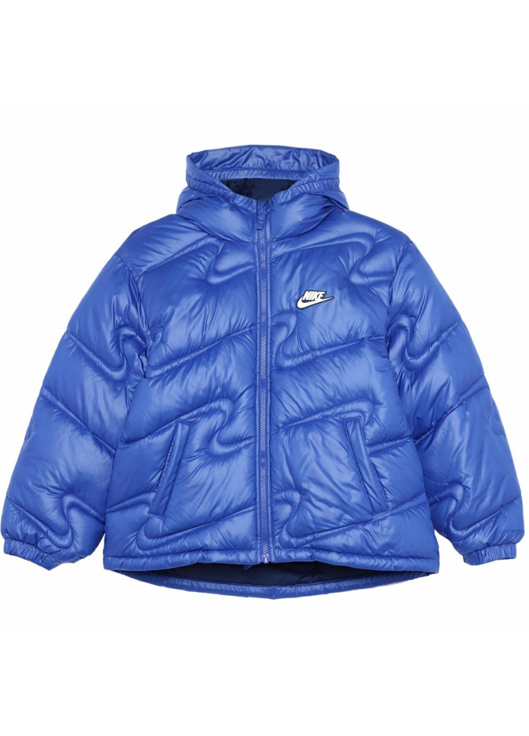 Синя зимня пуховик Nike K NSW TF RPL HGH SNFL JKT AOQ