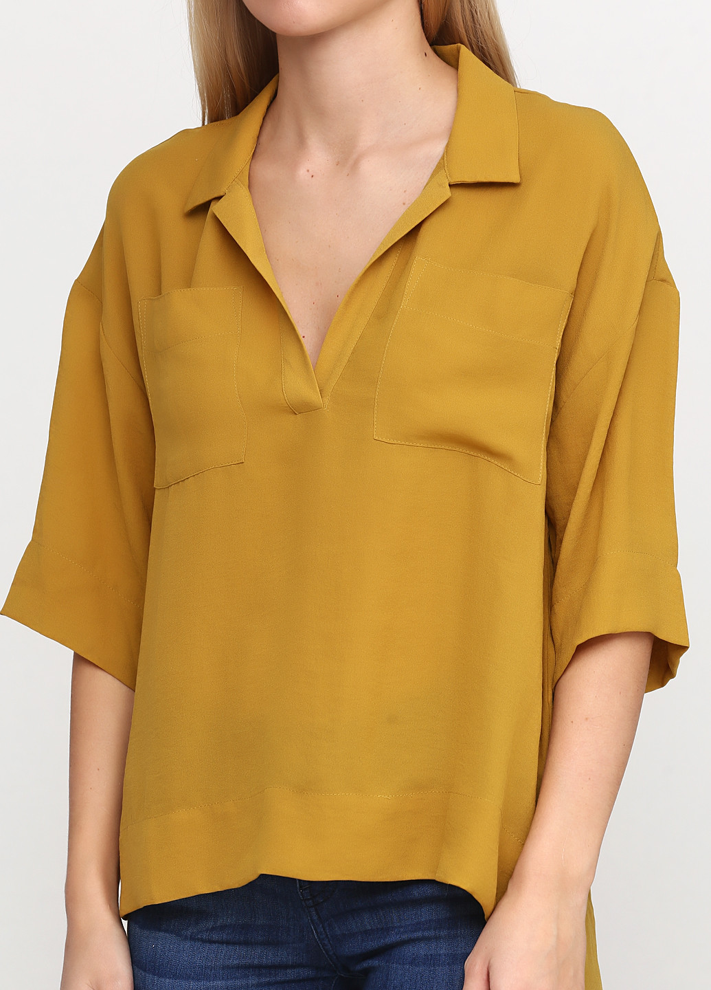 Гірчична блуза Heine