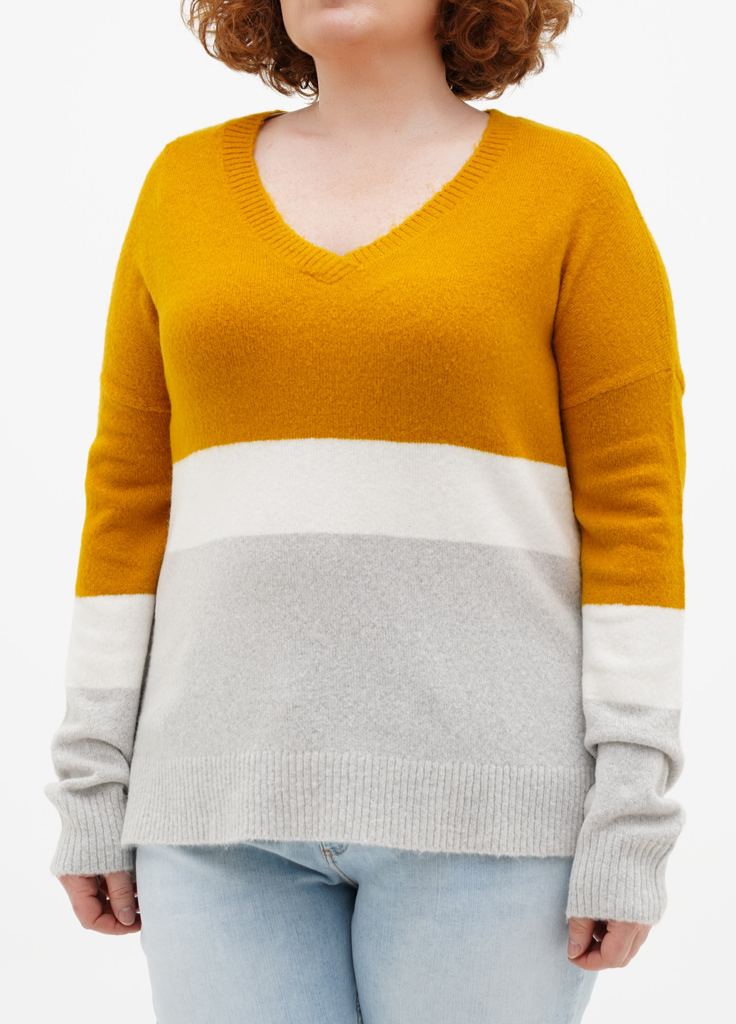 Комбинированный демисезонный пуловер пуловер S.Oliver