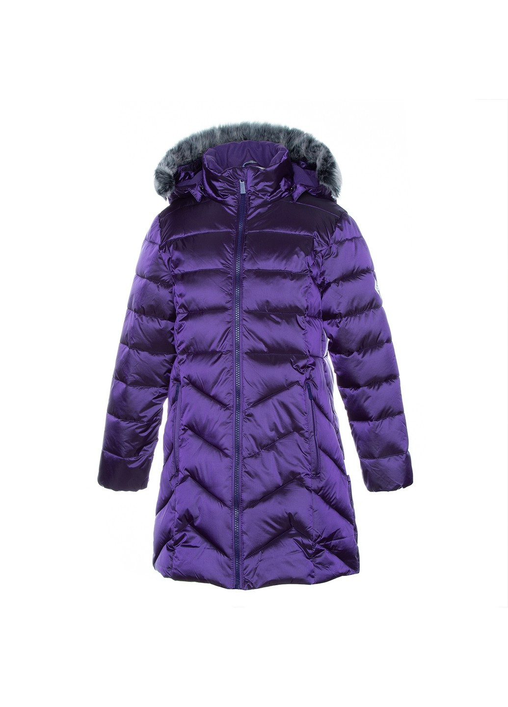 Фиолетовая зимняя куртка зимняя patrice Huppa