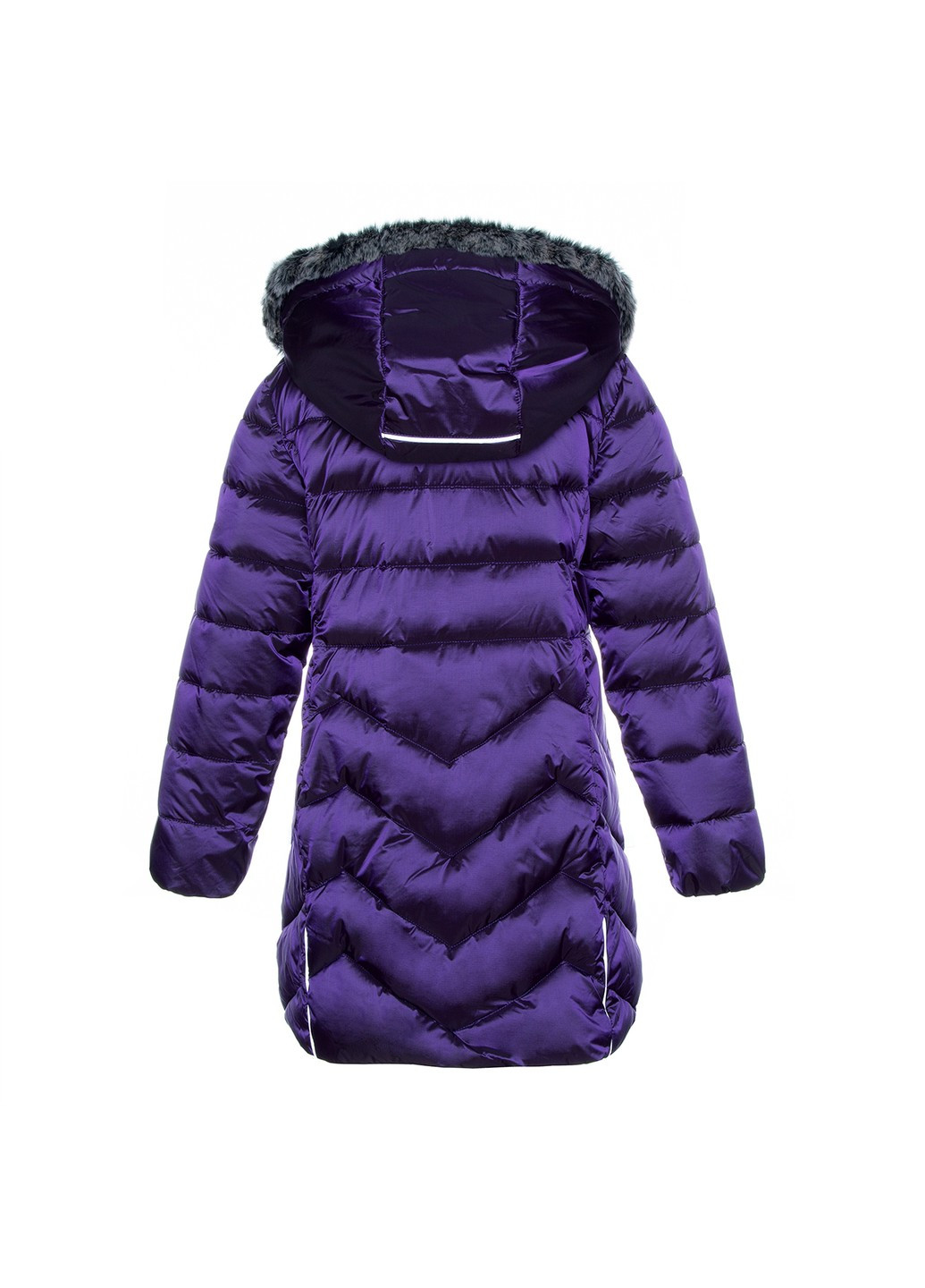 Фиолетовая зимняя куртка зимняя patrice Huppa