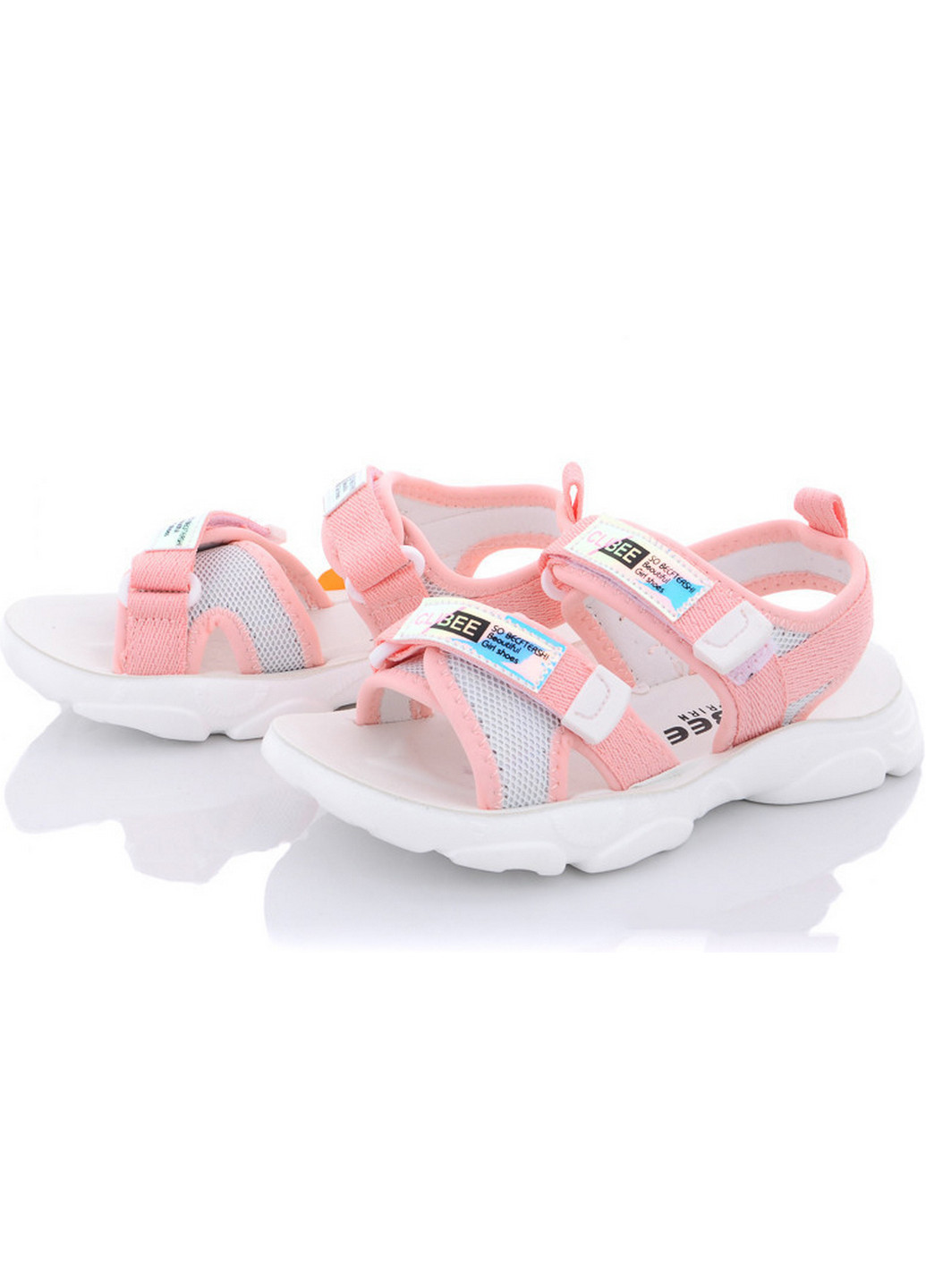 Розовые кэжуал спортивные сандалии z854-p 37 розовый Clibee