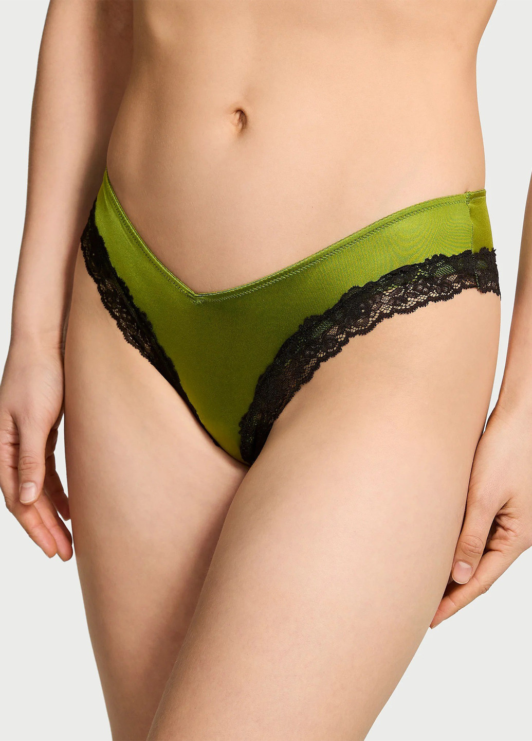 Зелений демісезонний комплект (бюстгальтер, трусики) Victoria's Secret