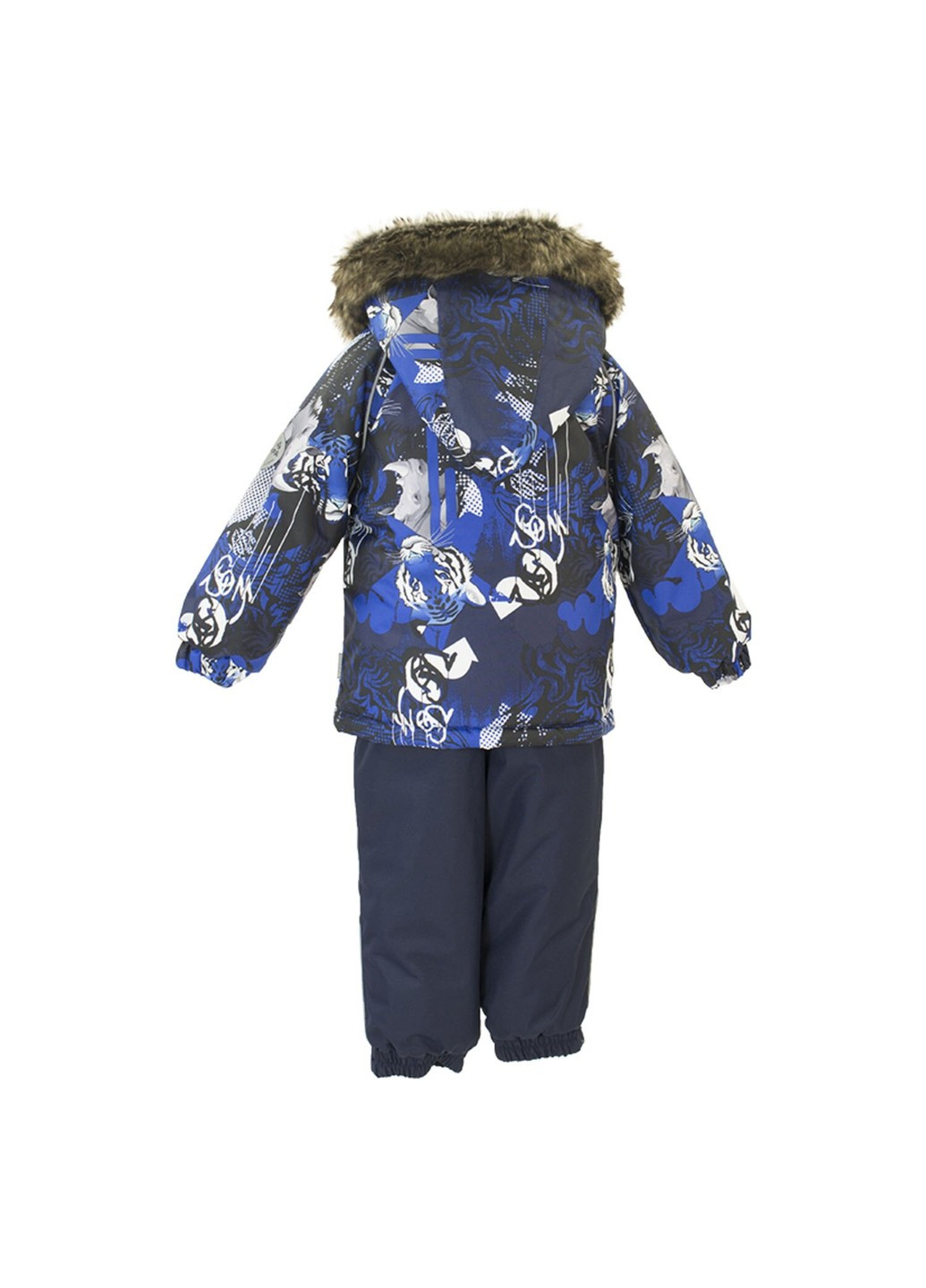 Синий зимний комплект зимний (куртка + полукомбинезон) avery Huppa