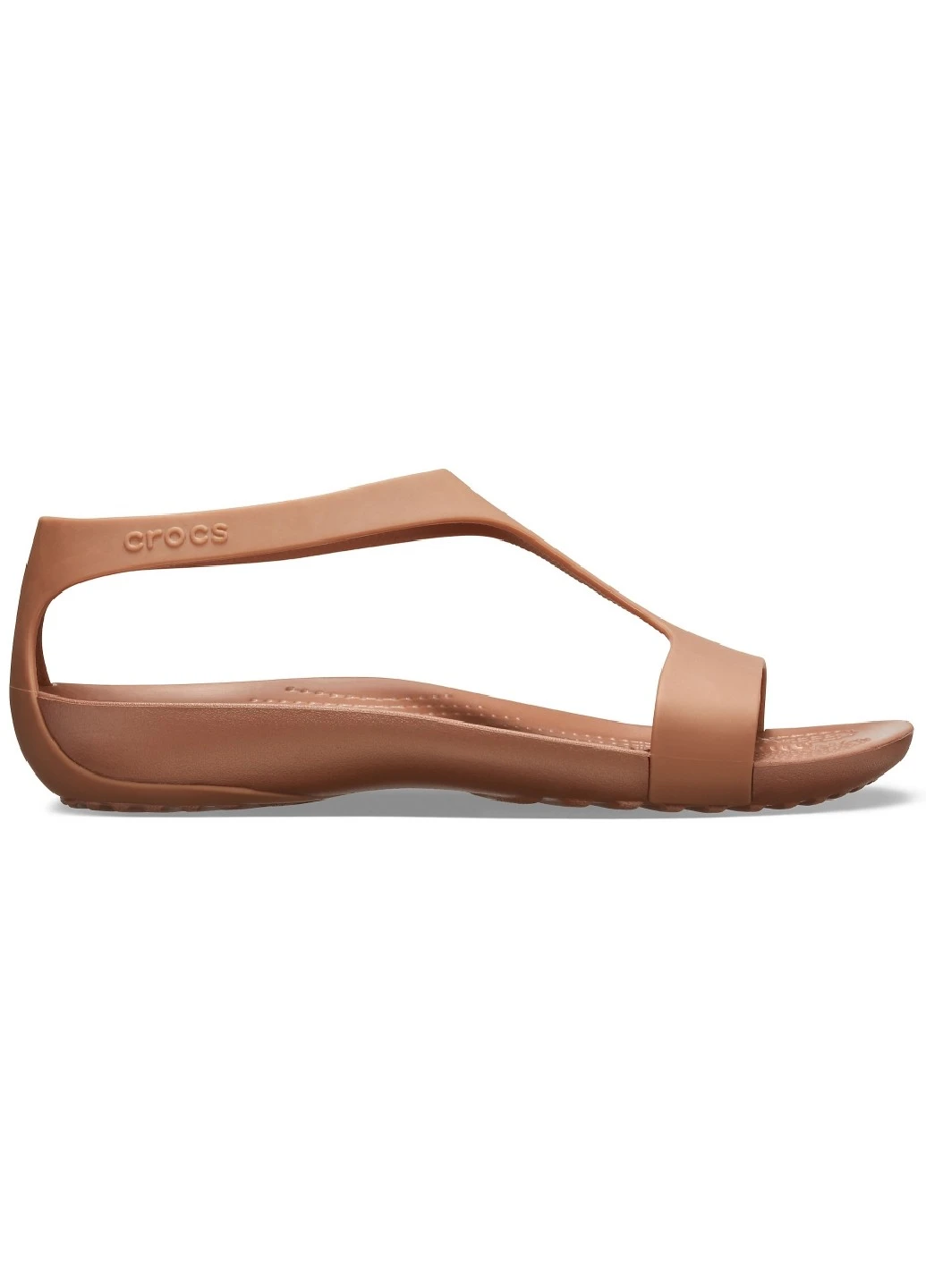 Бронзовые сандалии Crocs