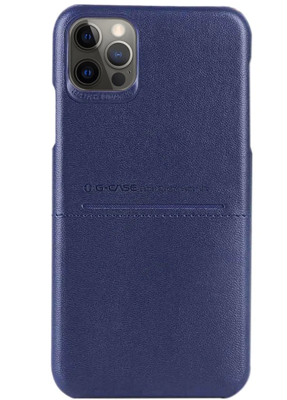 Шкіряна накладка Cardcool Series для Apple iPhone 12 Pro Max (6.7 ') Синій (is_00000040516_3) G-Case (229725716)