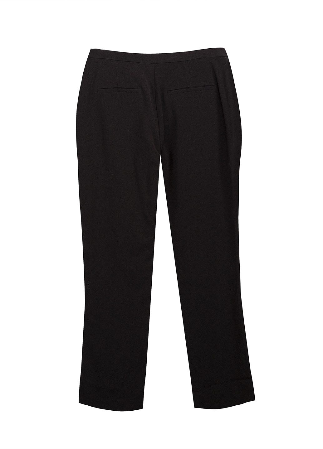 Черные кэжуал демисезонные прямые брюки Kiomi