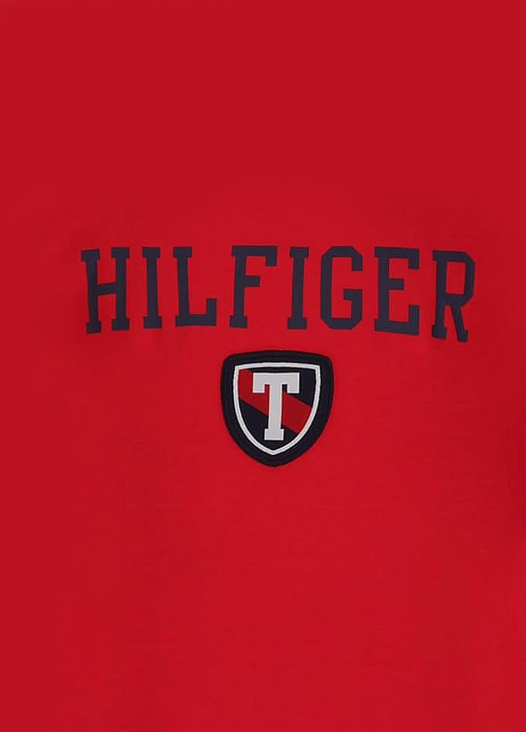 Красная летняя футболка Tommy Hilfiger