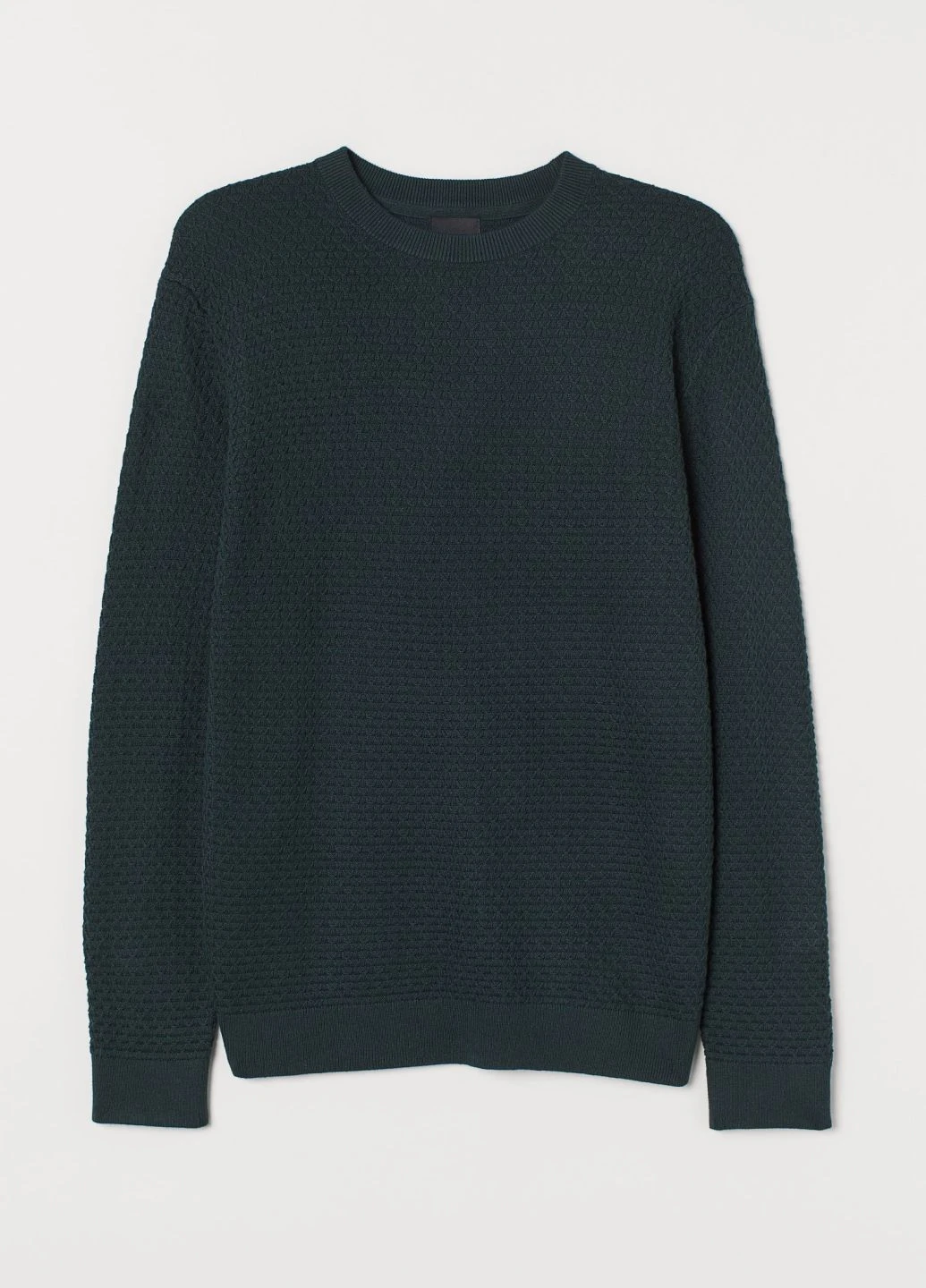 Темно-зеленый демисезонный джемпер H&M