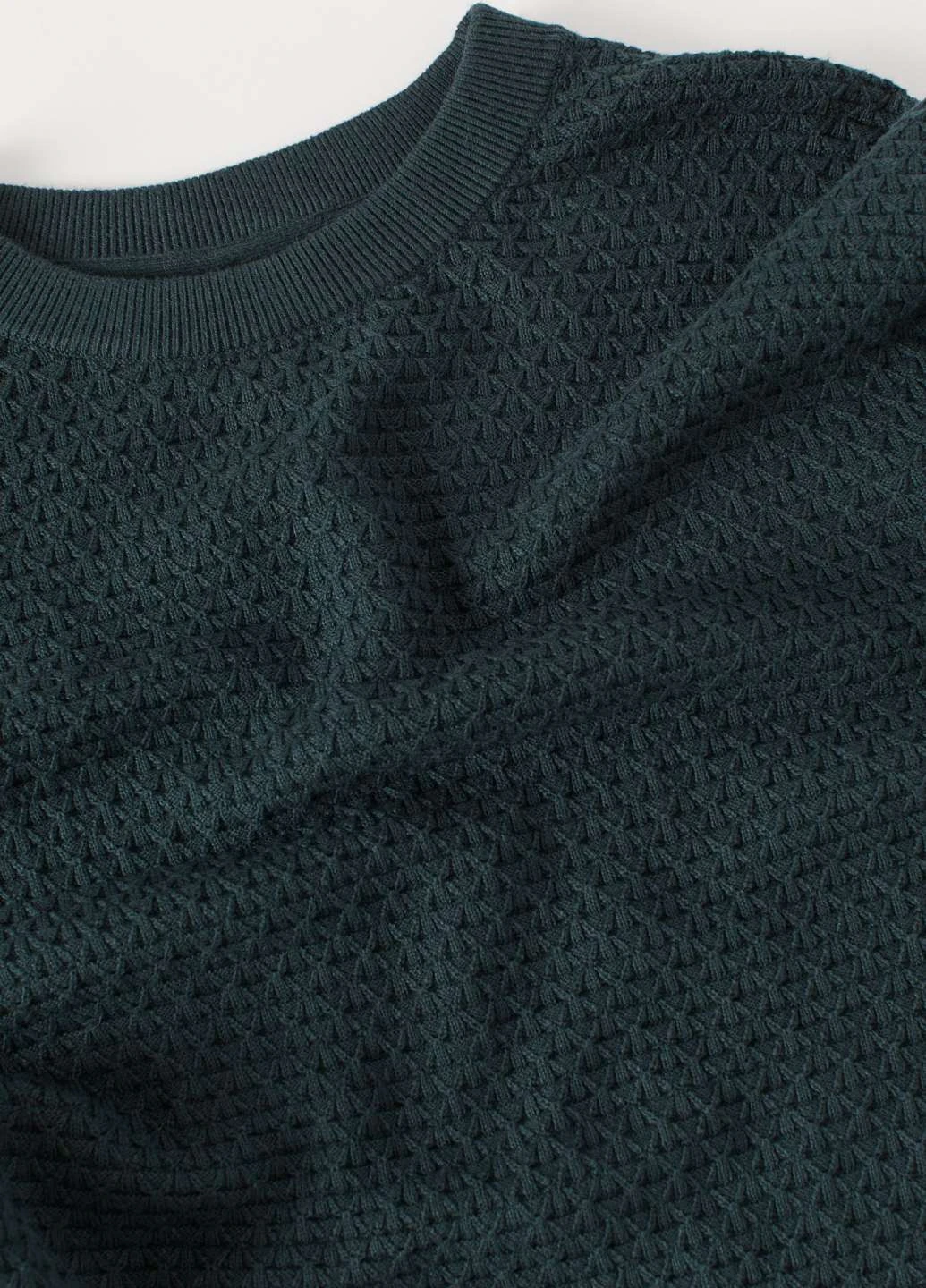 Темно-зеленый демисезонный джемпер H&M