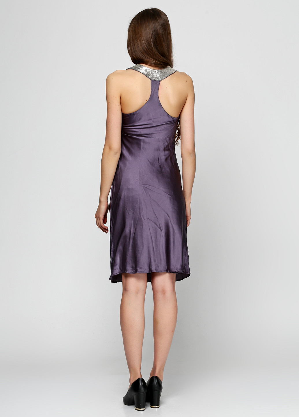 Фиолетовое коктейльное платье Axel