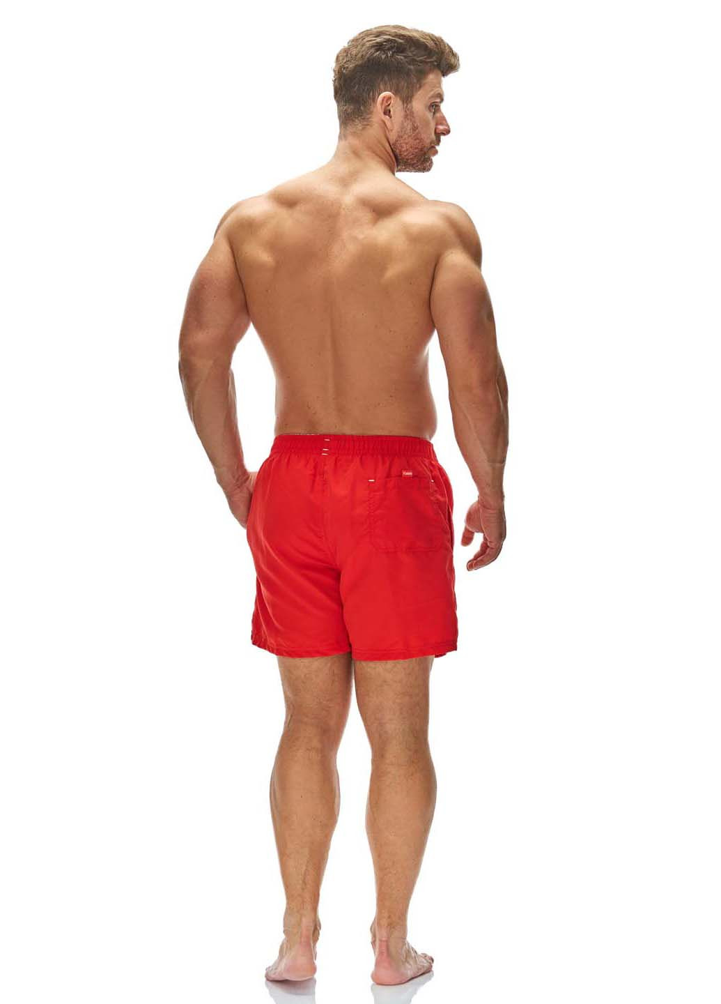 Мужские красные пляжные пляжные шорты Zagano