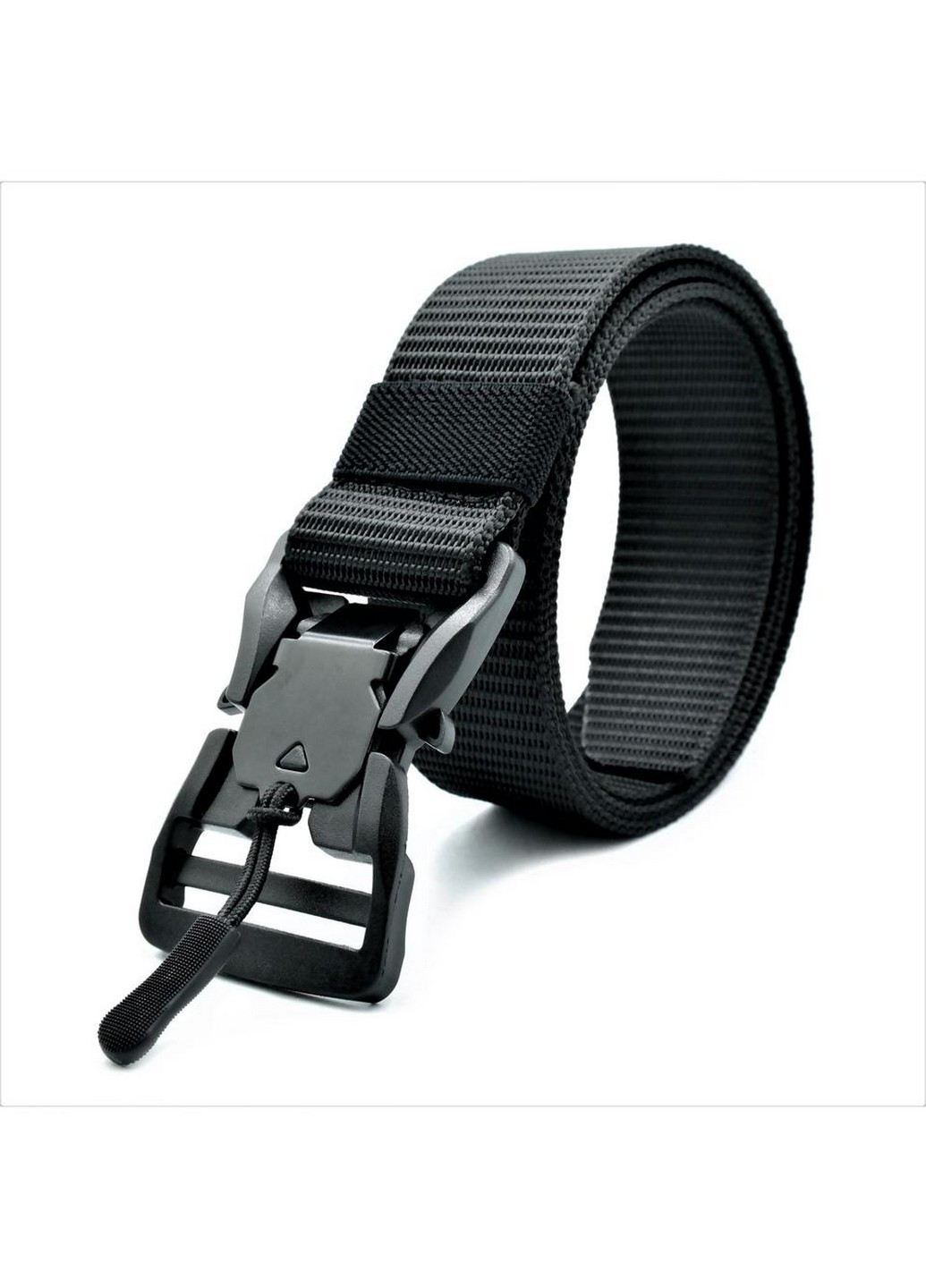 Тканевый тактический ремень с магнитной пряжкой 120х3,8 см Le-Mon (255404986)