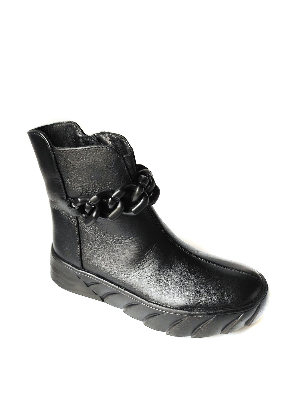 Черные кэжуал зимние ботинки Bravi