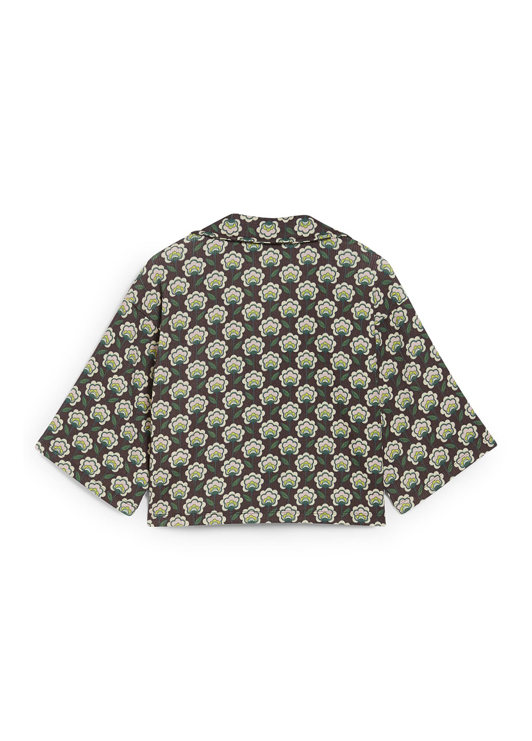 Тёмно-коричневая блуза C&A