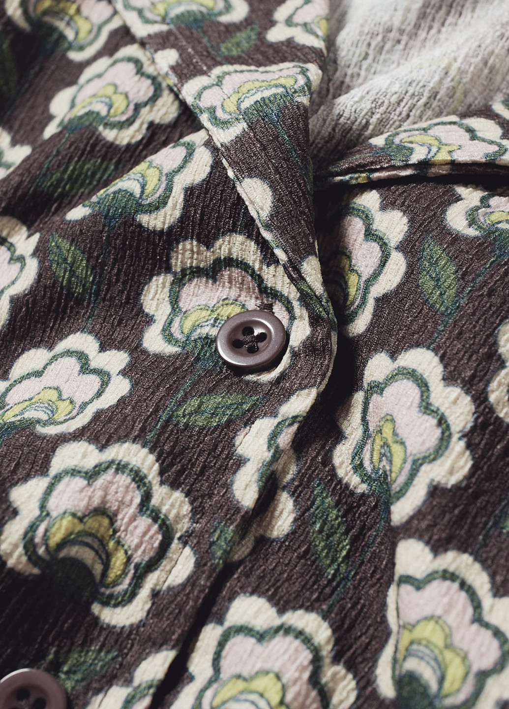 Тёмно-коричневая блуза C&A