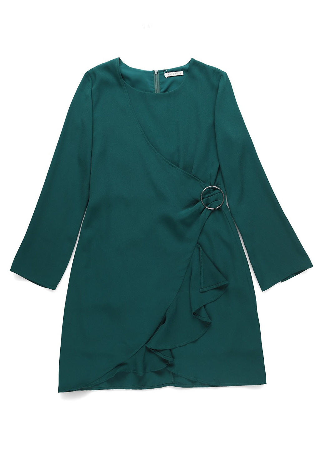 Зеленое кэжуал платье MINT&BERRY однотонное