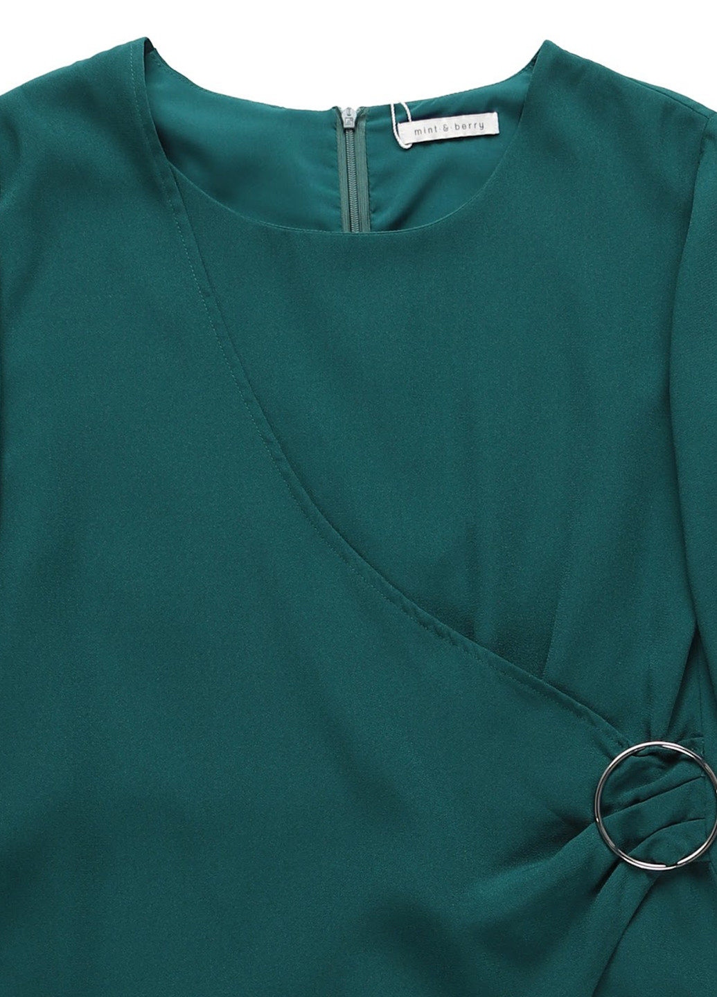 Зеленое кэжуал платье MINT&BERRY однотонное